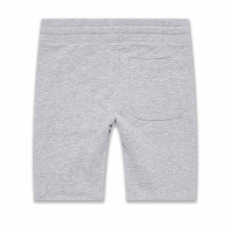 Boys Jordan Craig Palma French Terry Shorts (Heather Grey) 8450SB - Image 2