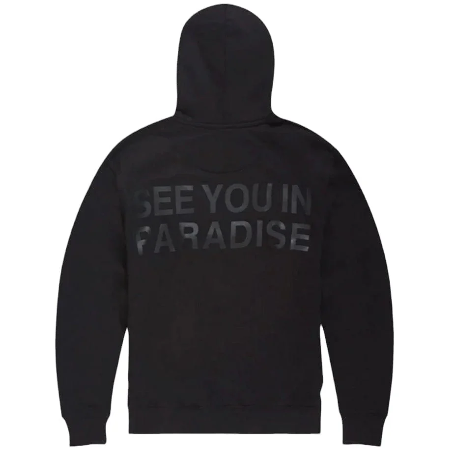Boys Jordan Craig Paradise Tonal Pullover Hoodie (Black) 8862HB - Image 2