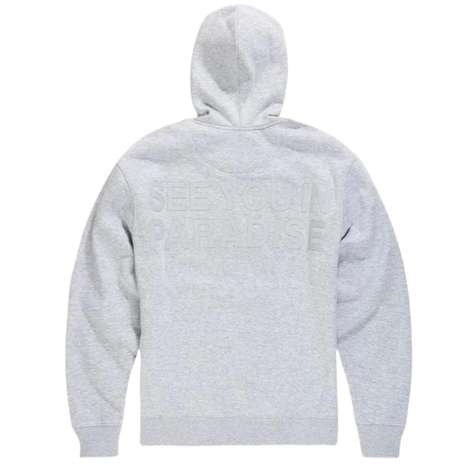Boys Jordan Craig Paradise Tonal Pullover Hoodie (H/Grey) 8862HB - Image 2