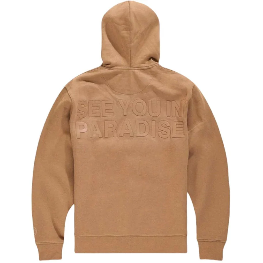 Boys Jordan Craig Paradise Tonal Pullover Hoodie (Mocha) 8862HB - Image 2