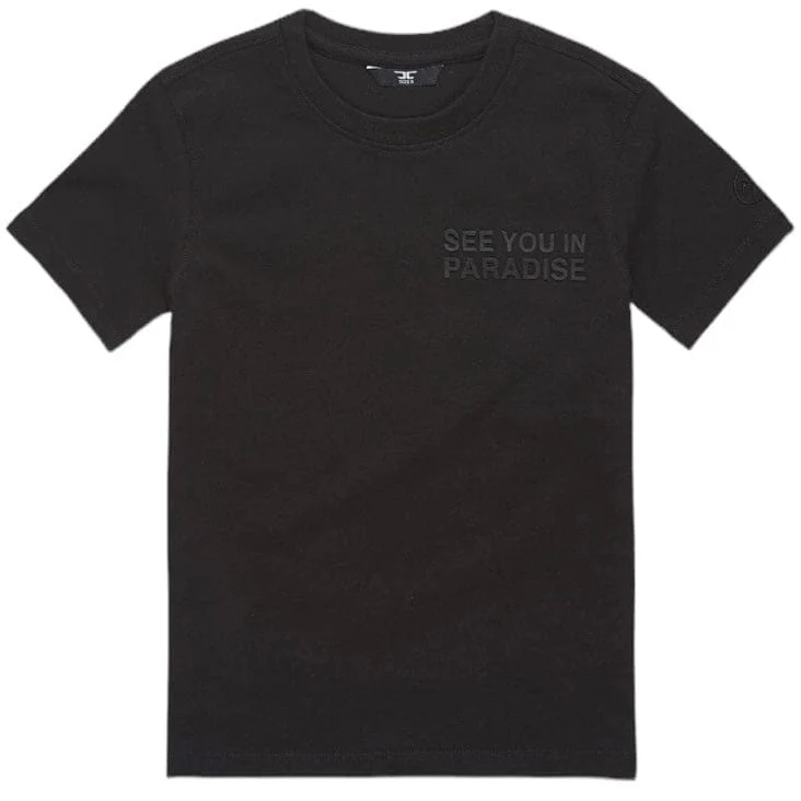 Boys Jordan Craig Paradise Tonal Tee (Black) 9097AB