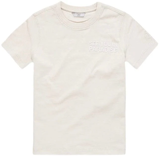 Boys Jordan Craig Paradise Tonal Tee (Bone) 9097AB