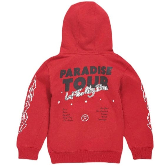 Boys Jordan Craig Paradise Tour Pullover Hoodie (Chicago) 8241HB - Image 2