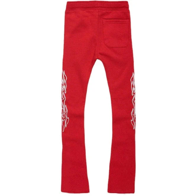 Boys Jordan Craig Paradise Tour Stacked Sweatpants (Chicago) 8241LB - Image 2
