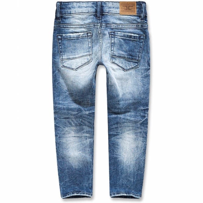 Boys Jordan Craig Sean Troublemaker Denim (Deep Blue) JS351RB - Image 2