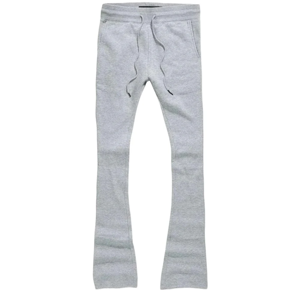 Boys Jordan Craig Uptown Stacked Sweatpants (H/Grey) 8860LB