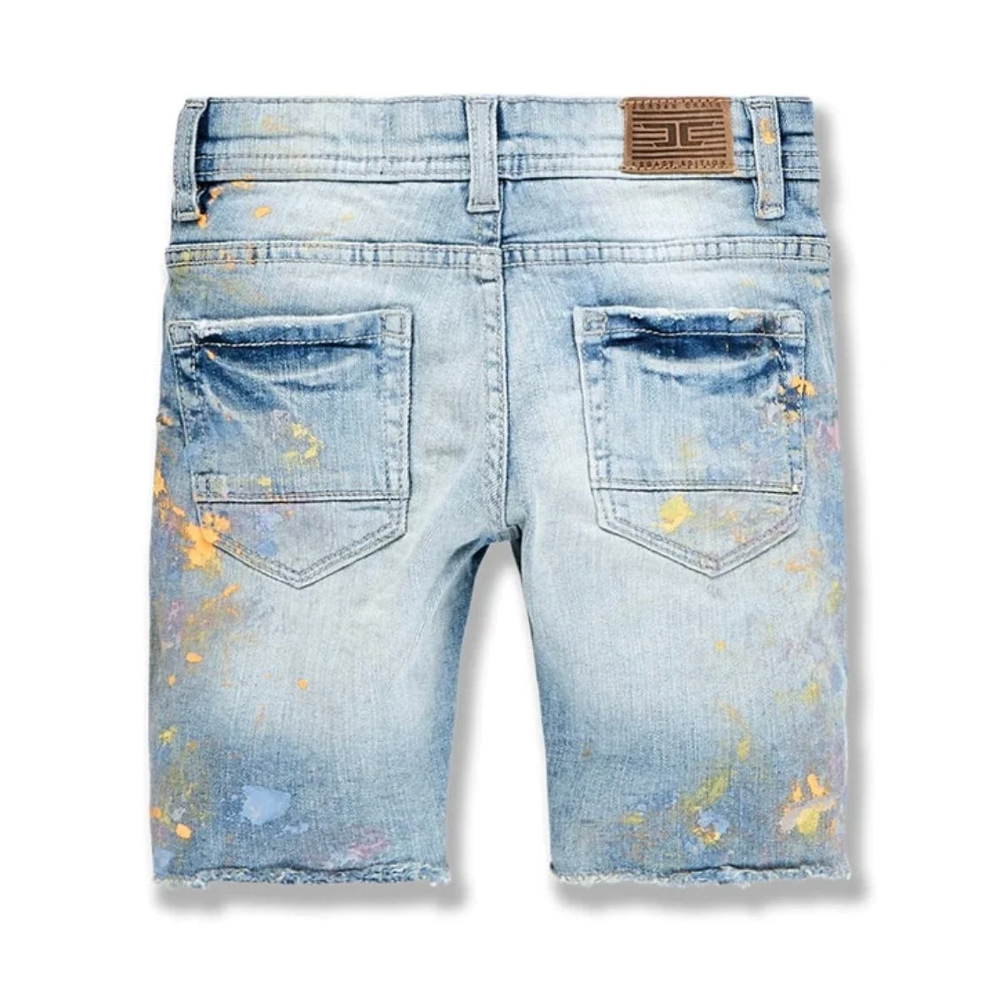 Boys Jordan Craig Vengeance Denim Shorts (Sunrise) J3176SB - Image 2