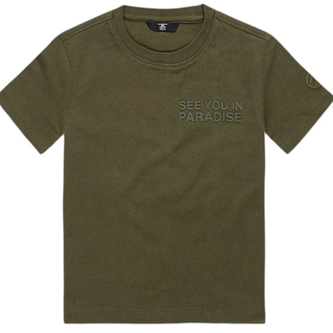 Boys/Kids Jordan Craig See You In Paradise T Shirt (Olive) 9097