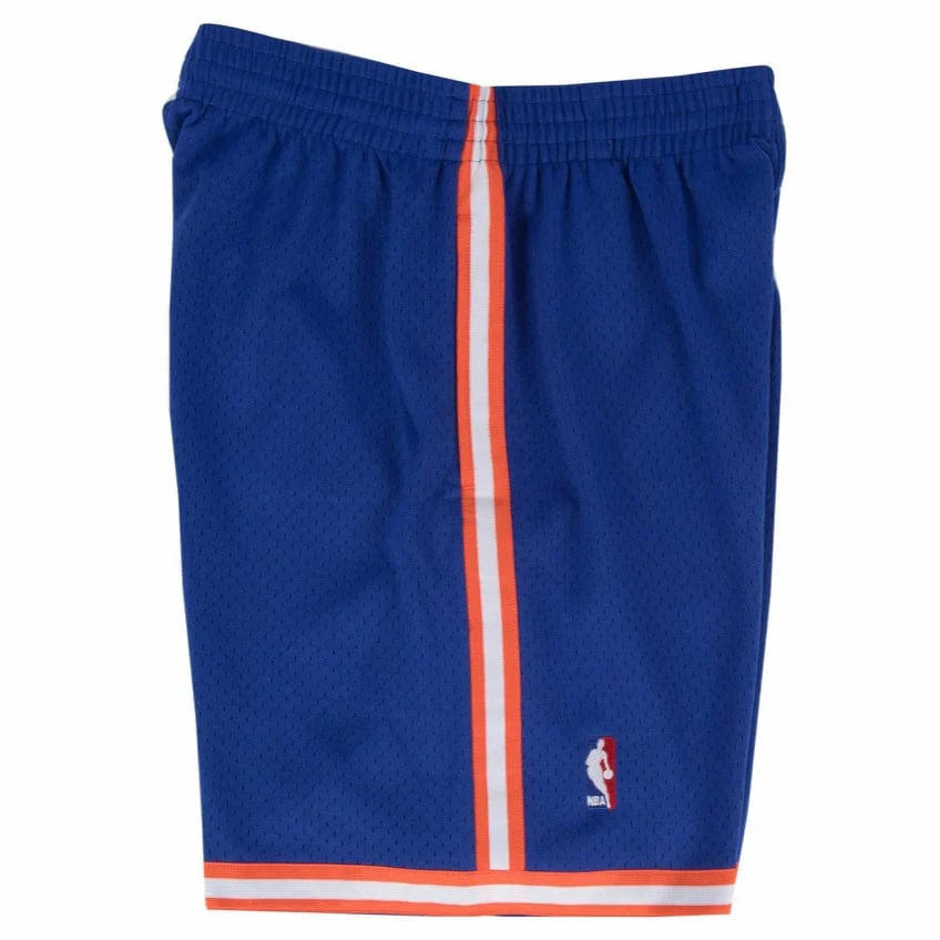 Boys Mitchell & Ness Nba New York Knicks Swingman Road Shorts (Royal) - Image 3