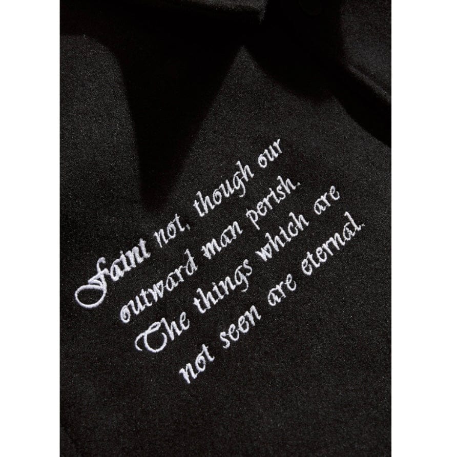 See You In Paradise Cross Varsity Jacket (Black) 91668 - Image 7