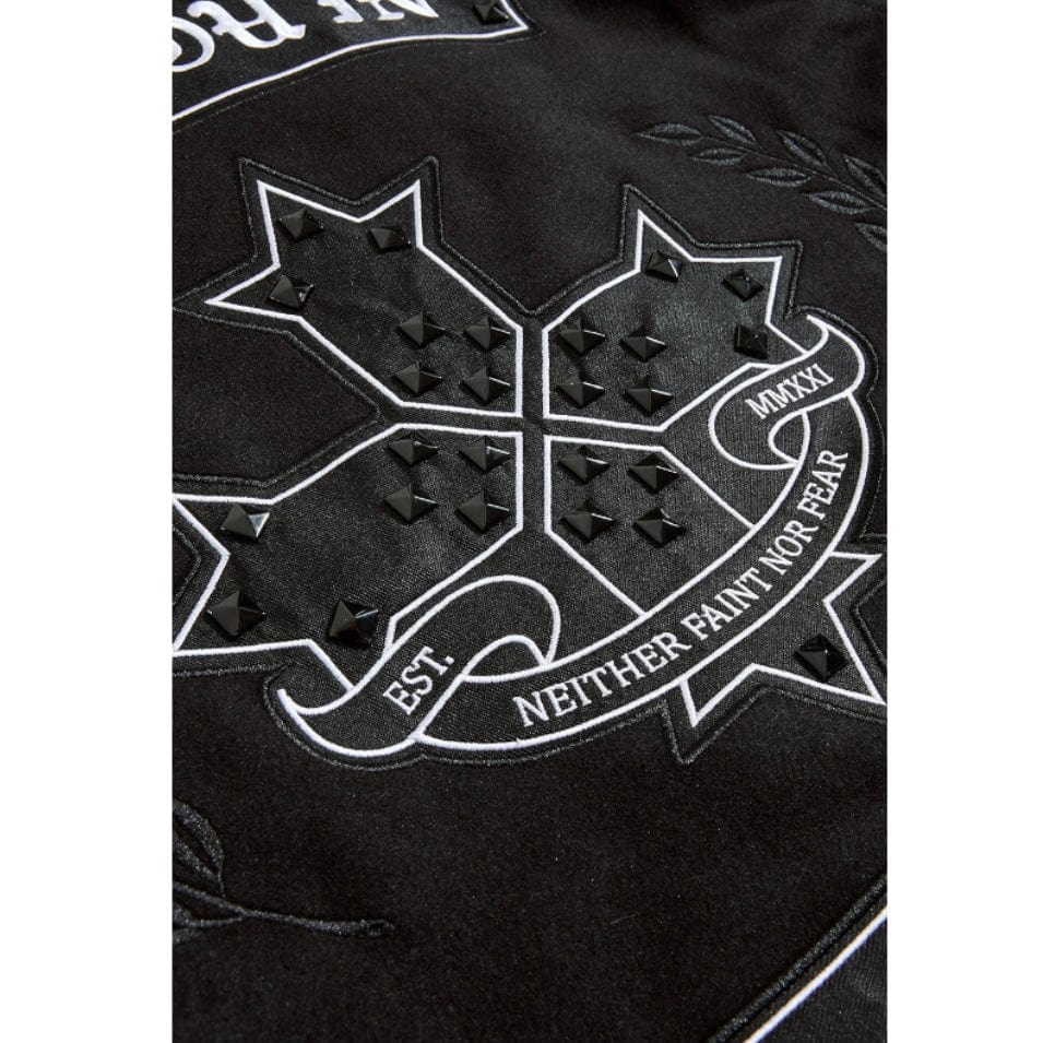 See You In Paradise Cross Varsity Jacket (Black) 91668 - Image 8