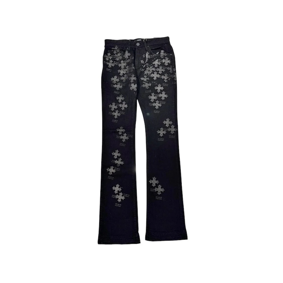 Boys See You In Paradise Stamp Stacked Denim (Black) JTF2293B