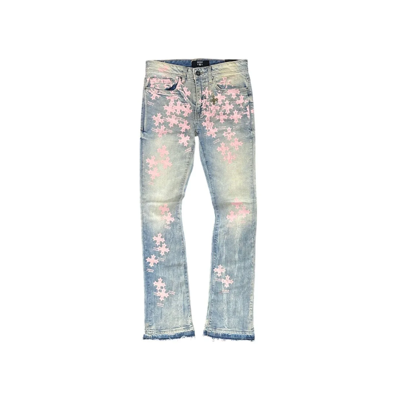 Boys See You In Paradise Stamp Stacked Denim (Iced Lager) JTF2293B
