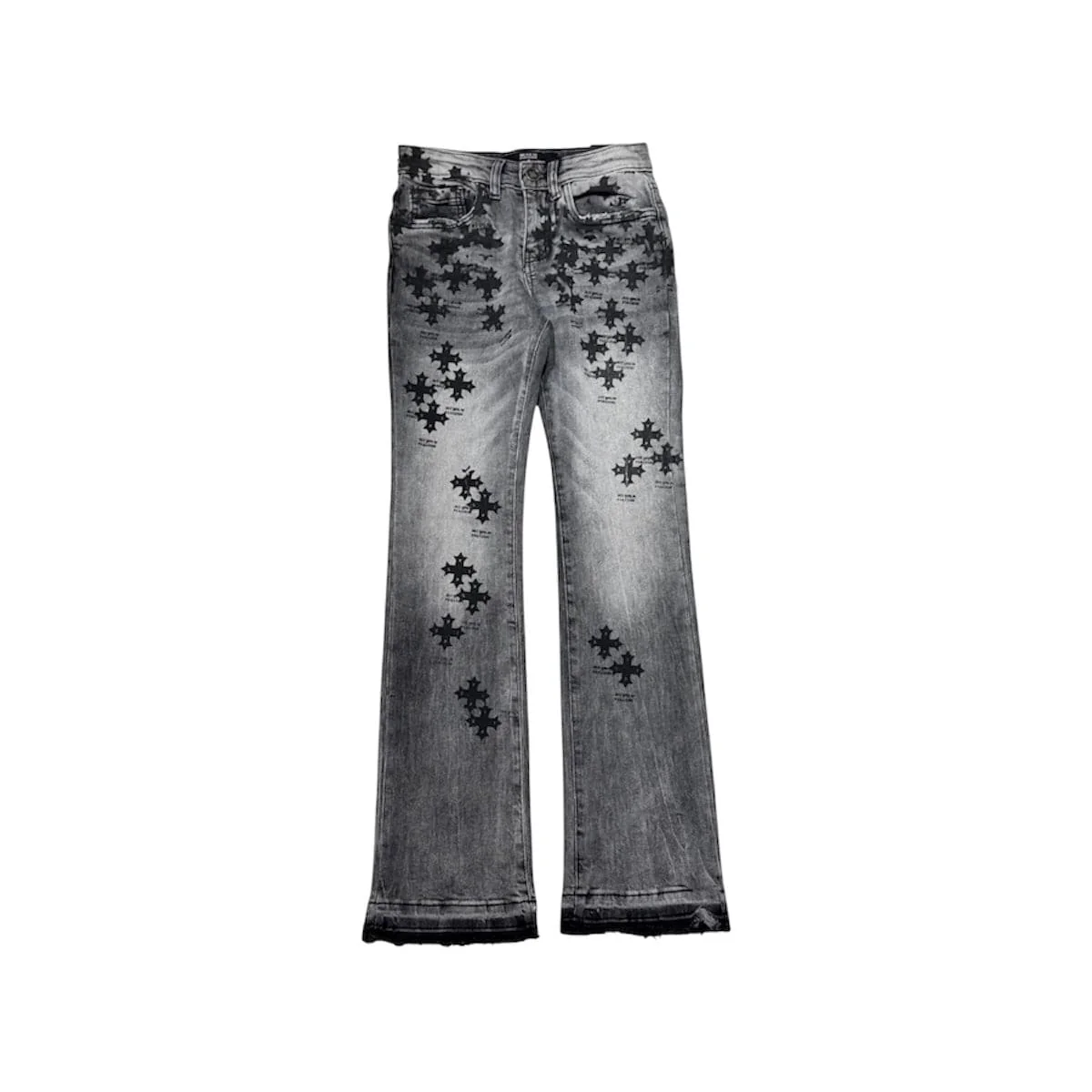 Boys See You In Paradise Stamp Stacked Denim (Smoked Grey) JTF2293B