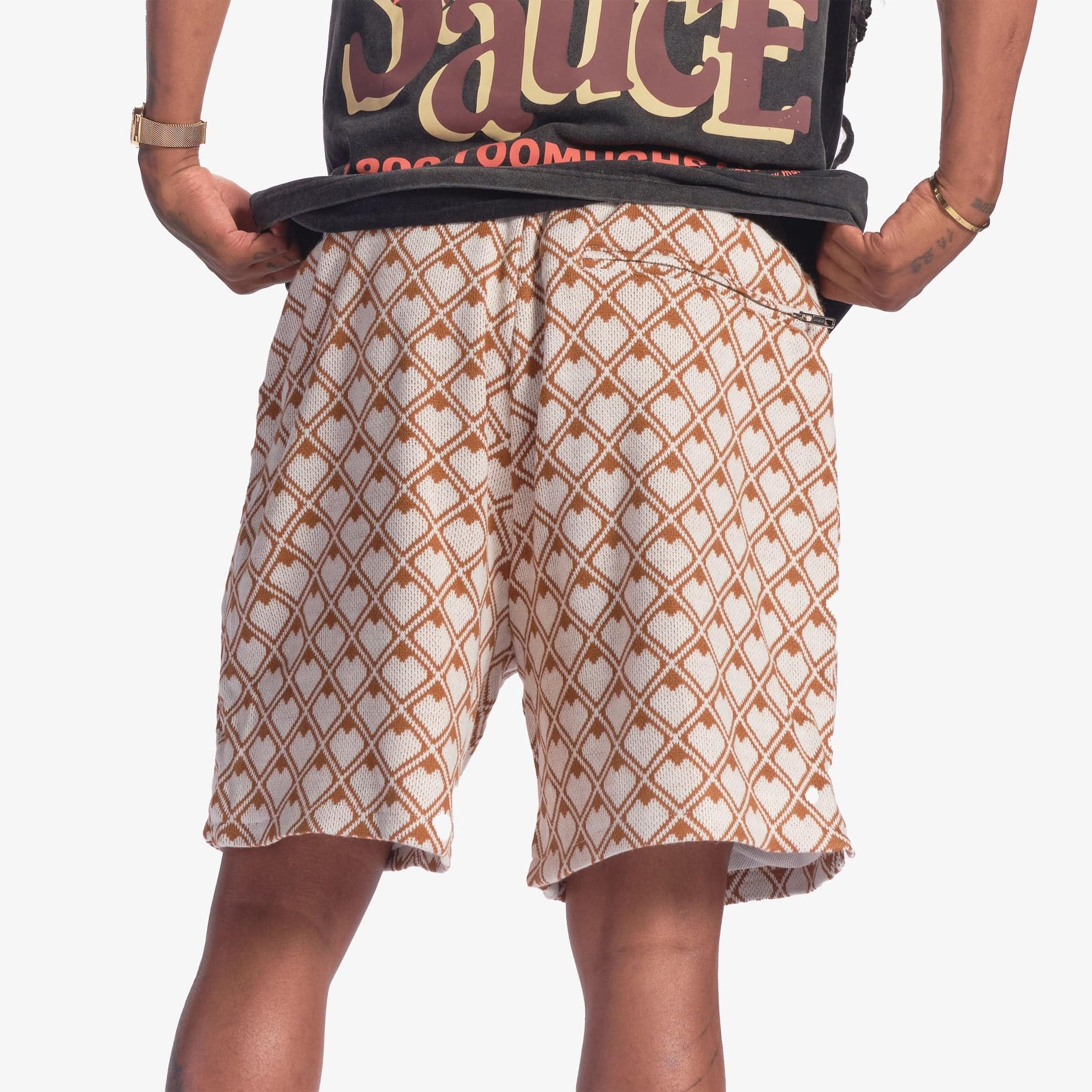 "Buzzkill" Shorts (caramel) - Image 2