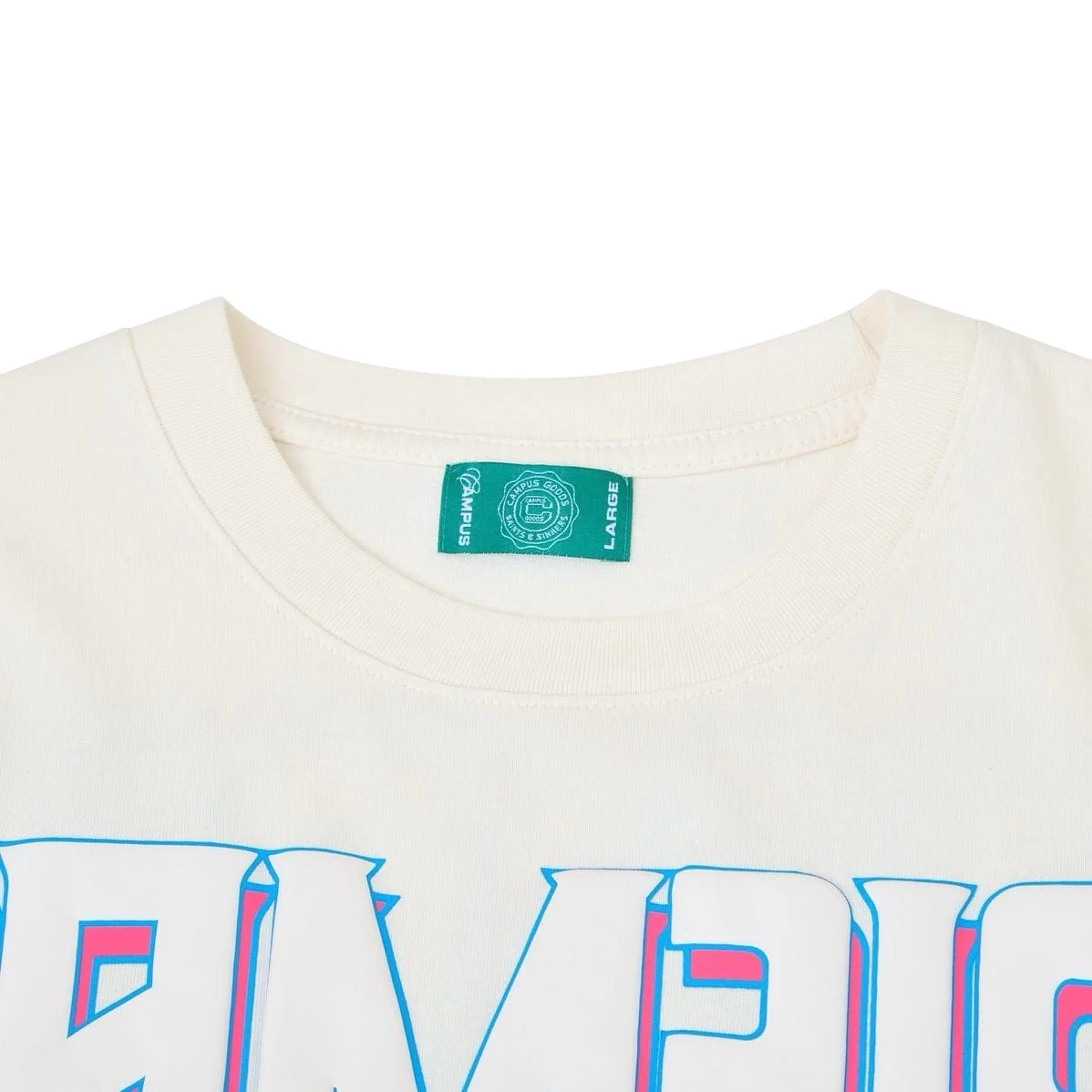 Campus Goods Bitter Dose Tee (Cream) CG-H25-001 - Image 3
