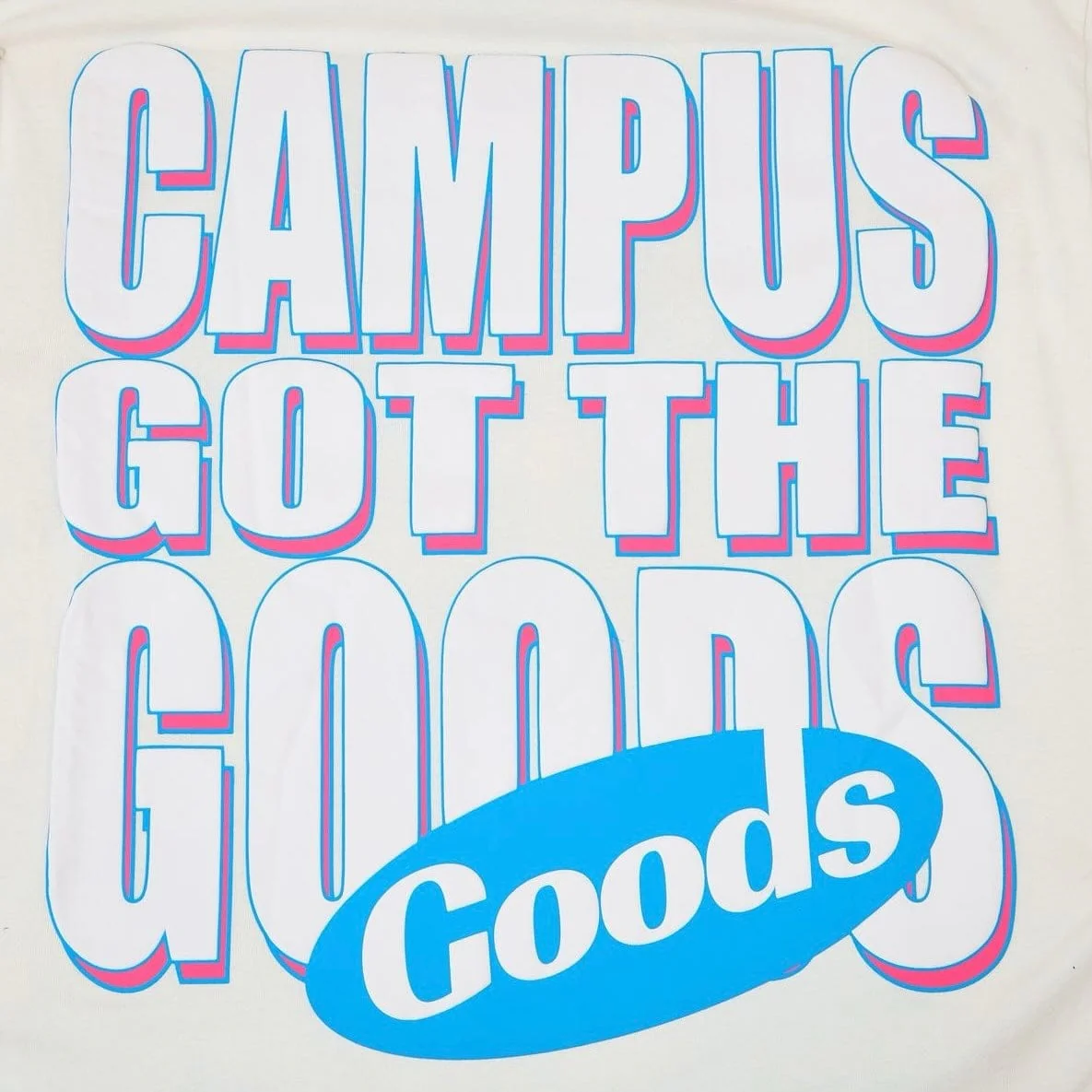Campus Goods Bitter Dose Tee (Cream) CG-H25-001 - Image 8
