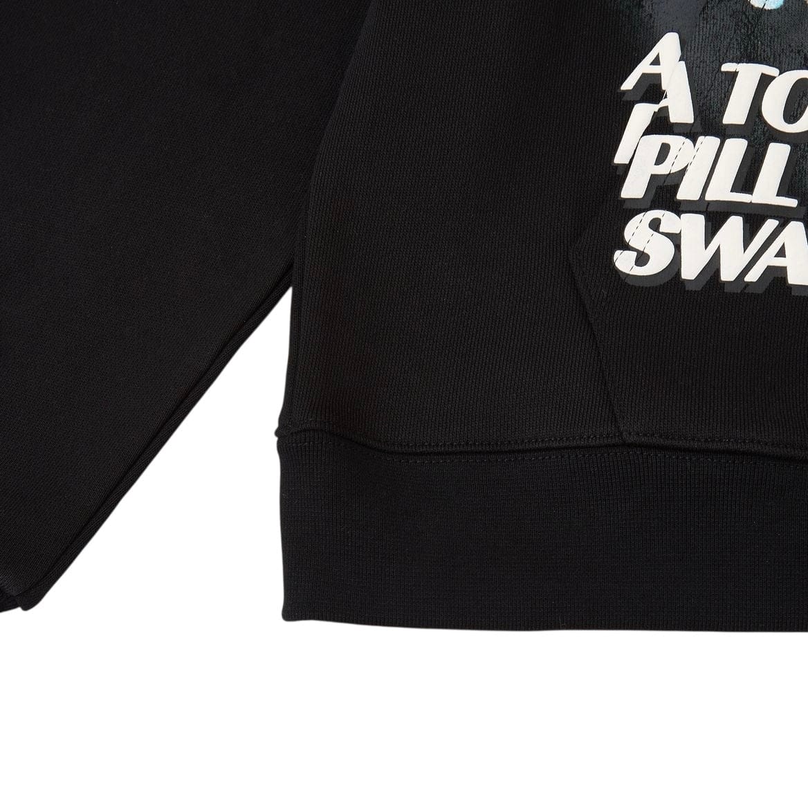 Campus Goods Bitter Dose Zip Up Hoodie (Black) CG-H25-005 - Image 5