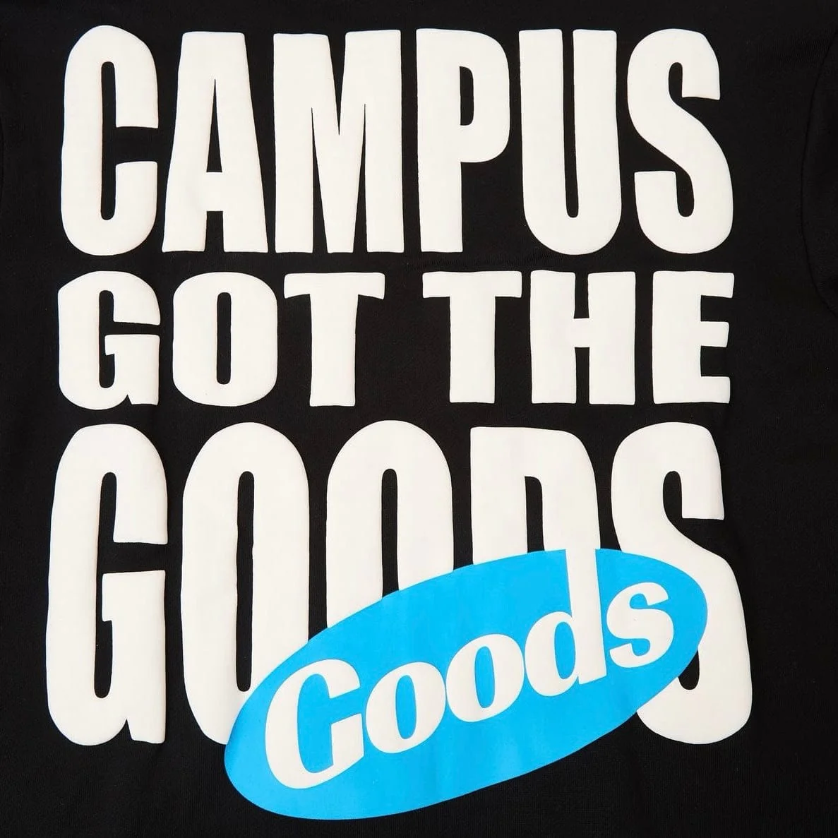 Campus Goods Bitter Dose Zip Up Hoodie (Black) CG-H25-005 - Image 8
