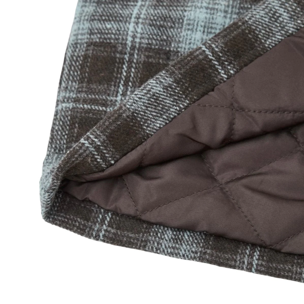 Campus Goods Broken Web Flannel Jacket (Blue) CG-H25-038 - Image 7