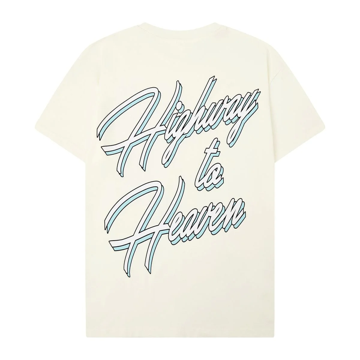 Campus Goods Highway Cropped Tee (Cream) CG-SUM-19 - Image 2