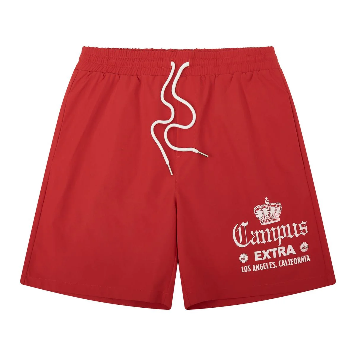 Campus Goods La Vida Nylon Shorts (Red) CG-SUM-8