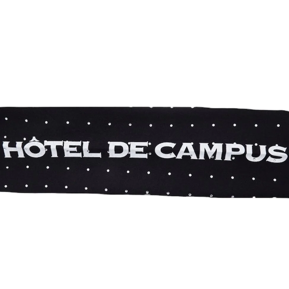 Campus Goods Louvre Zip-up Hoodie (Black) CG-S25-53 - Image 6
