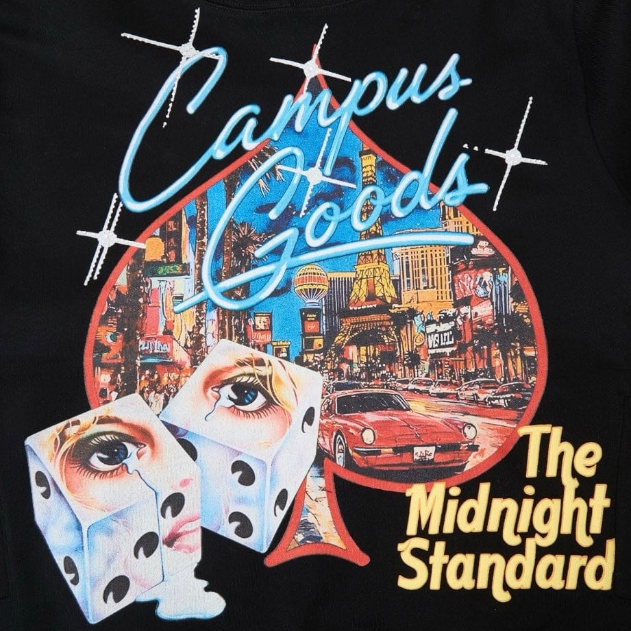 Campus Goods Midnight Standard Hoodie (Black) CG-H25-051 - Image 7