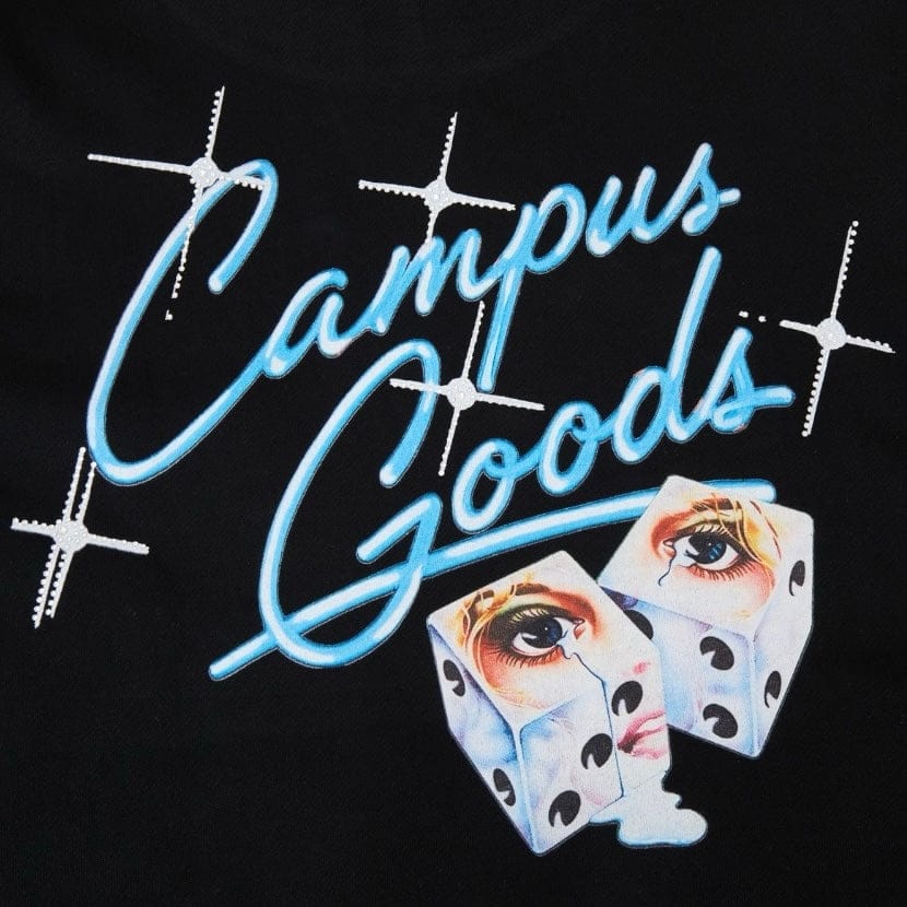 Campus Goods Midnight Standard Hoodie (Black) CG-H25-051 - Image 8