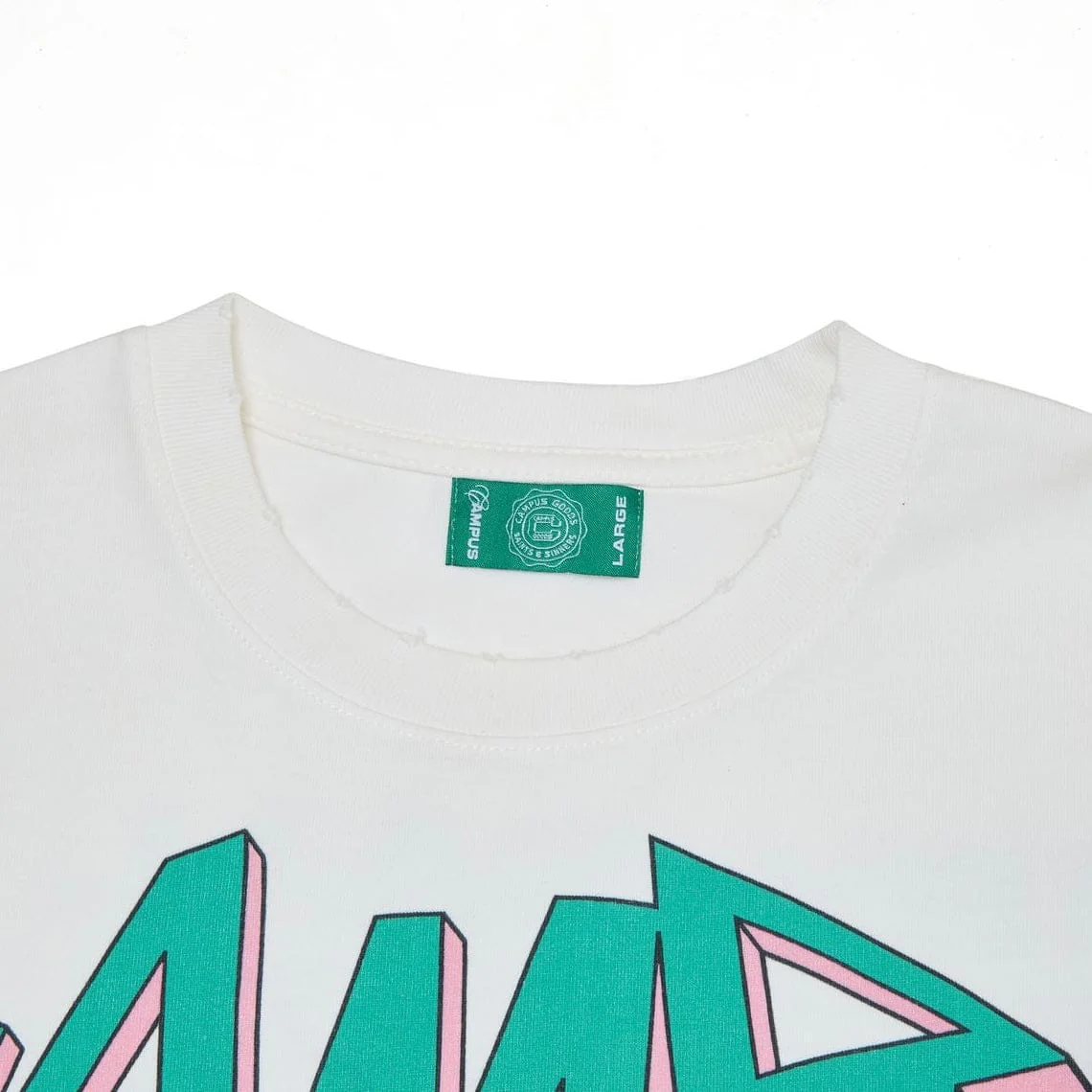 Campus Goods Nocturne Tee (Cream) CG-S26-018 - Image 3