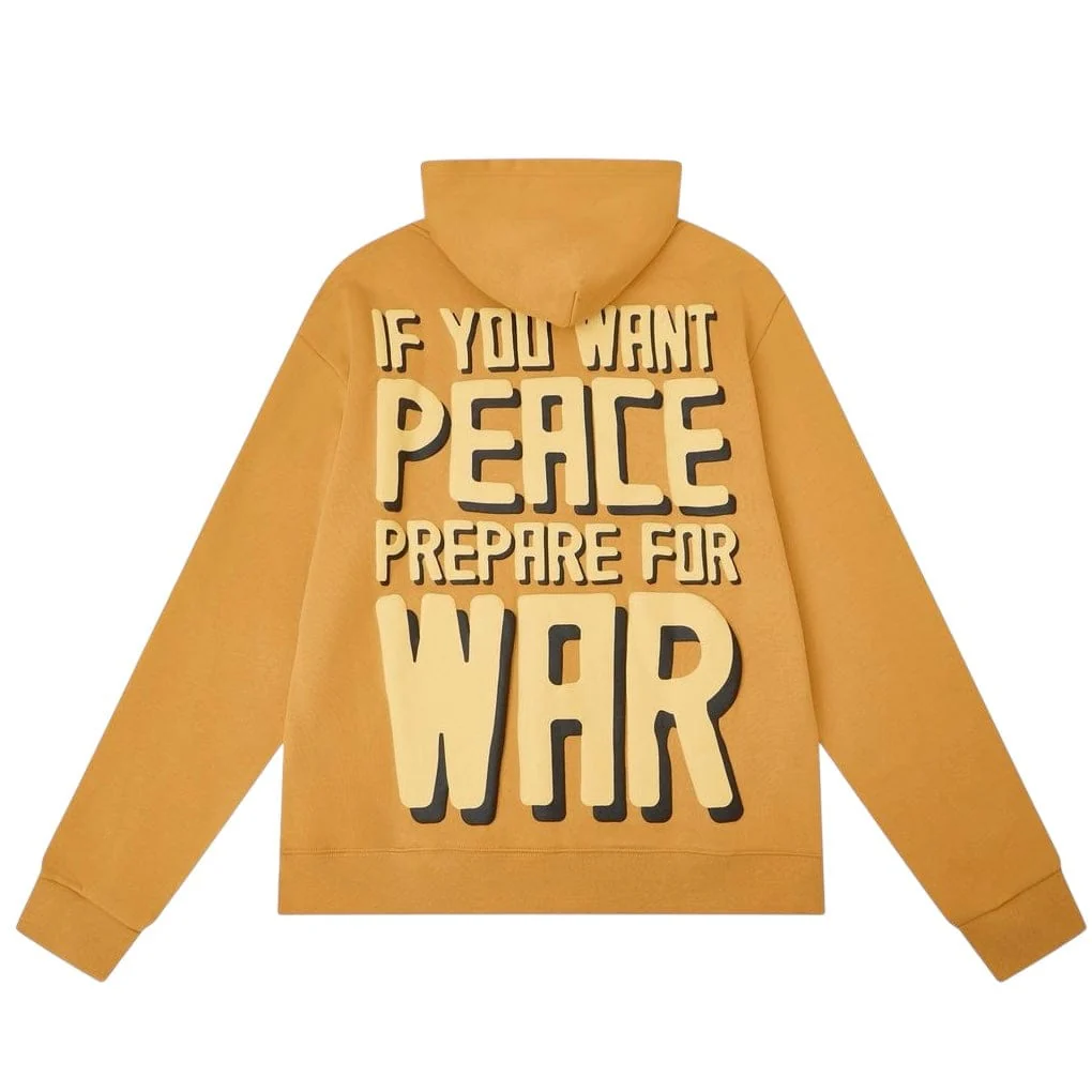 Campus Goods Peacekeeper Zip Up Hoodie (Orange) CG-H25-042 - Image 2