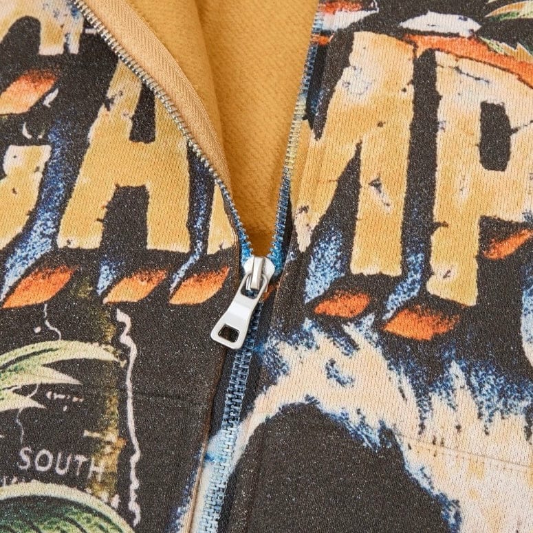 Campus Goods Peacekeeper Zip Up Hoodie (Orange) CG-H25-042 - Image 8