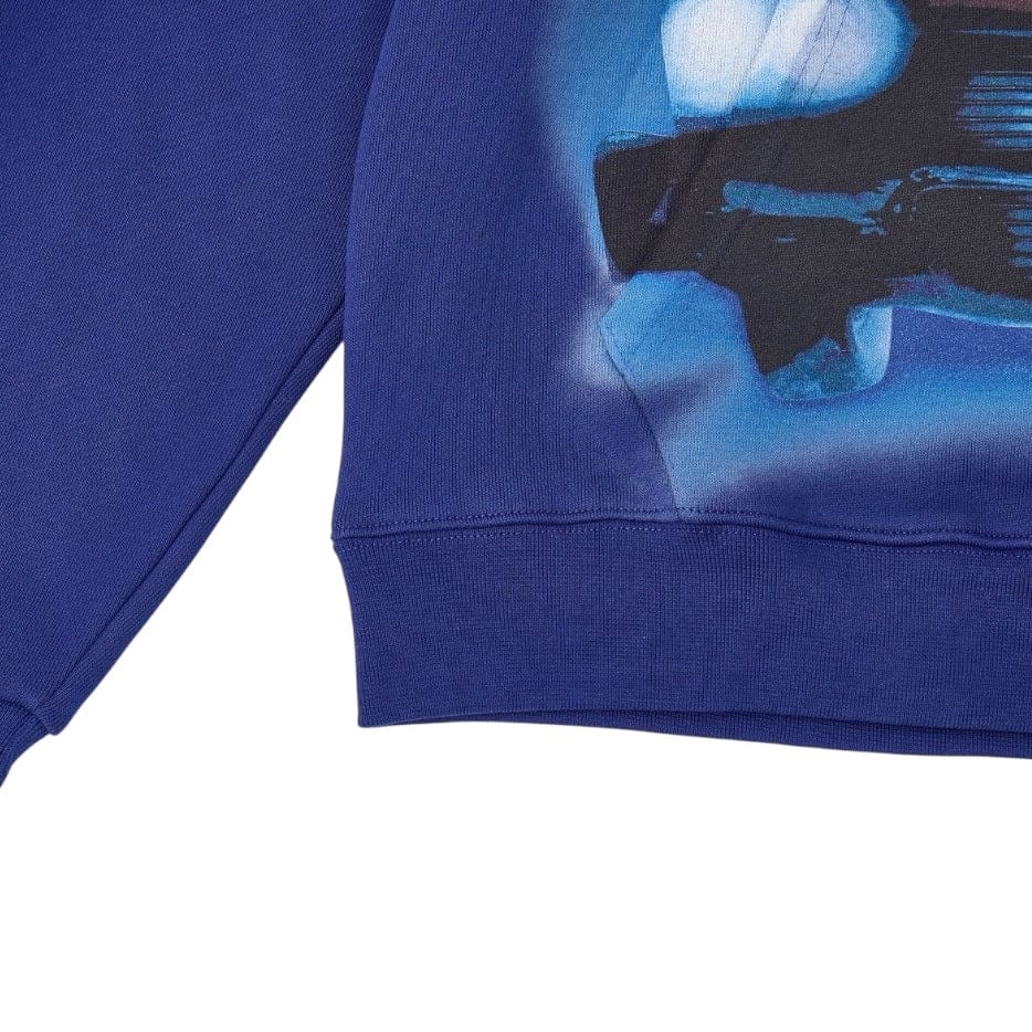 Campus Goods Rearview Horror Hoodie (Navy Blue) CG-H25-020 - Image 4