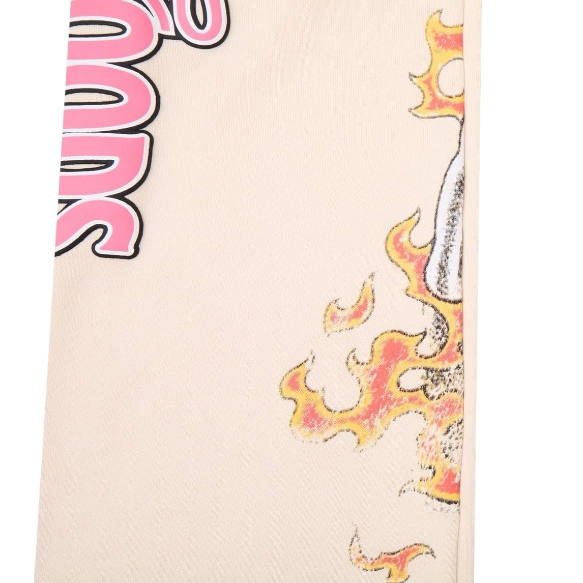 Campus Goods Stargazers Flares Sweatpants (Cream) CG-H25-066 - Image 11