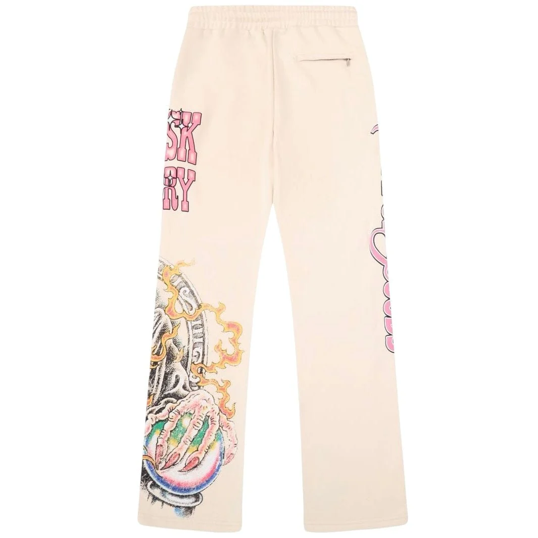Campus Goods Stargazers Flares Sweatpants (Cream) CG-H25-066 - Image 2