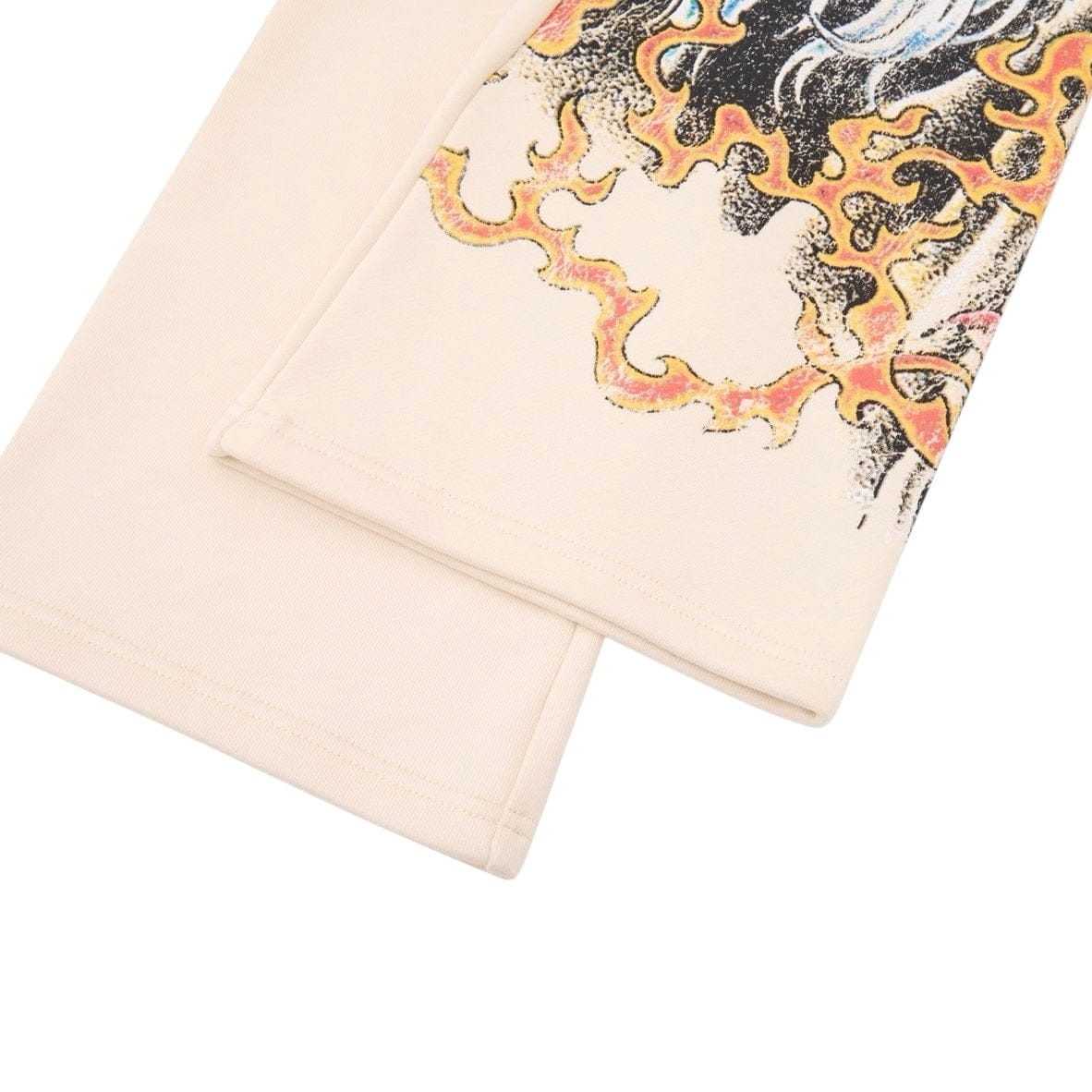 Campus Goods Stargazers Flares Sweatpants (Cream) CG-H25-066 - Image 5