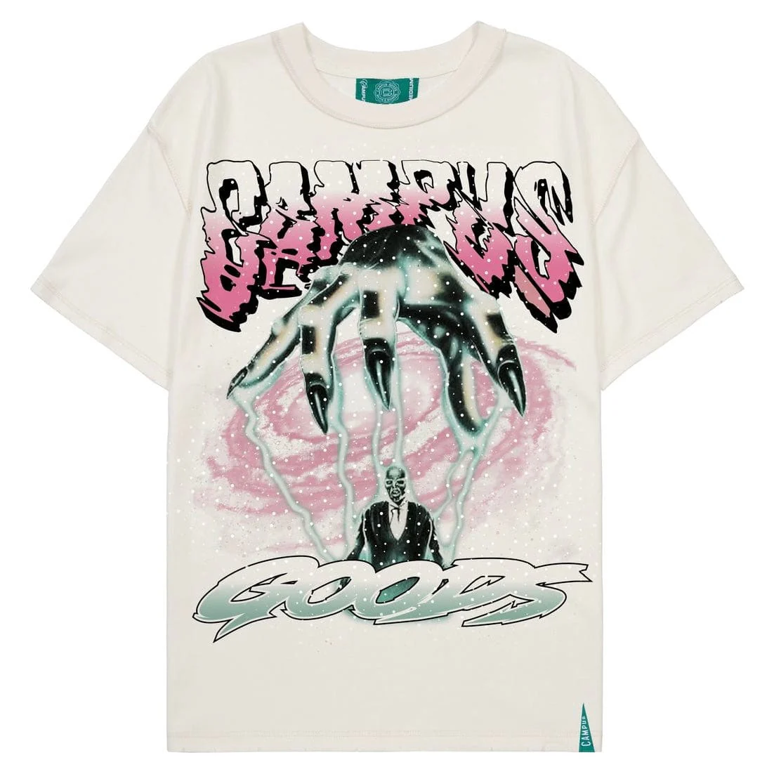 Campus Goods Static Tee (Cream) CG-F25-011