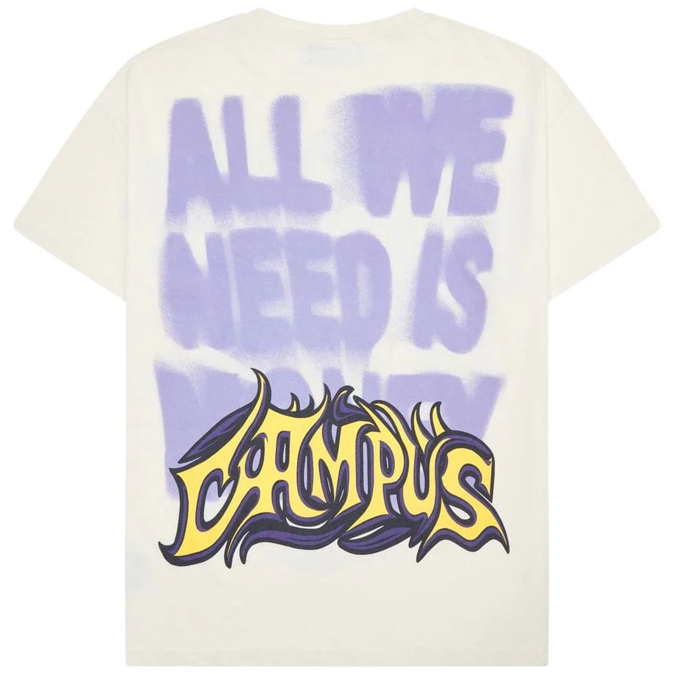 Campus Goods Void Tee (Cream) CG-S26-050 - Image 2