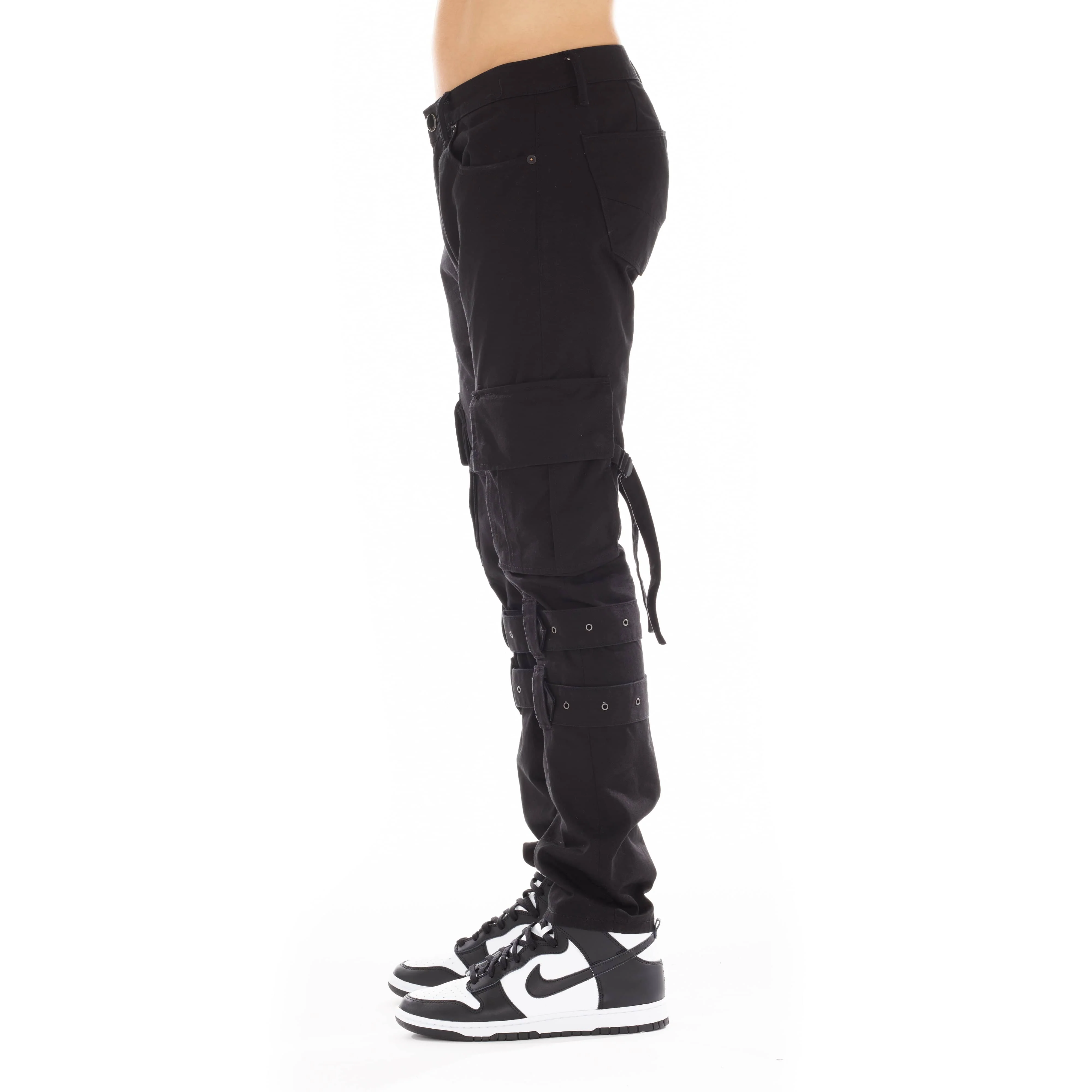 CARGO JEANS IN BLACK - Image 4