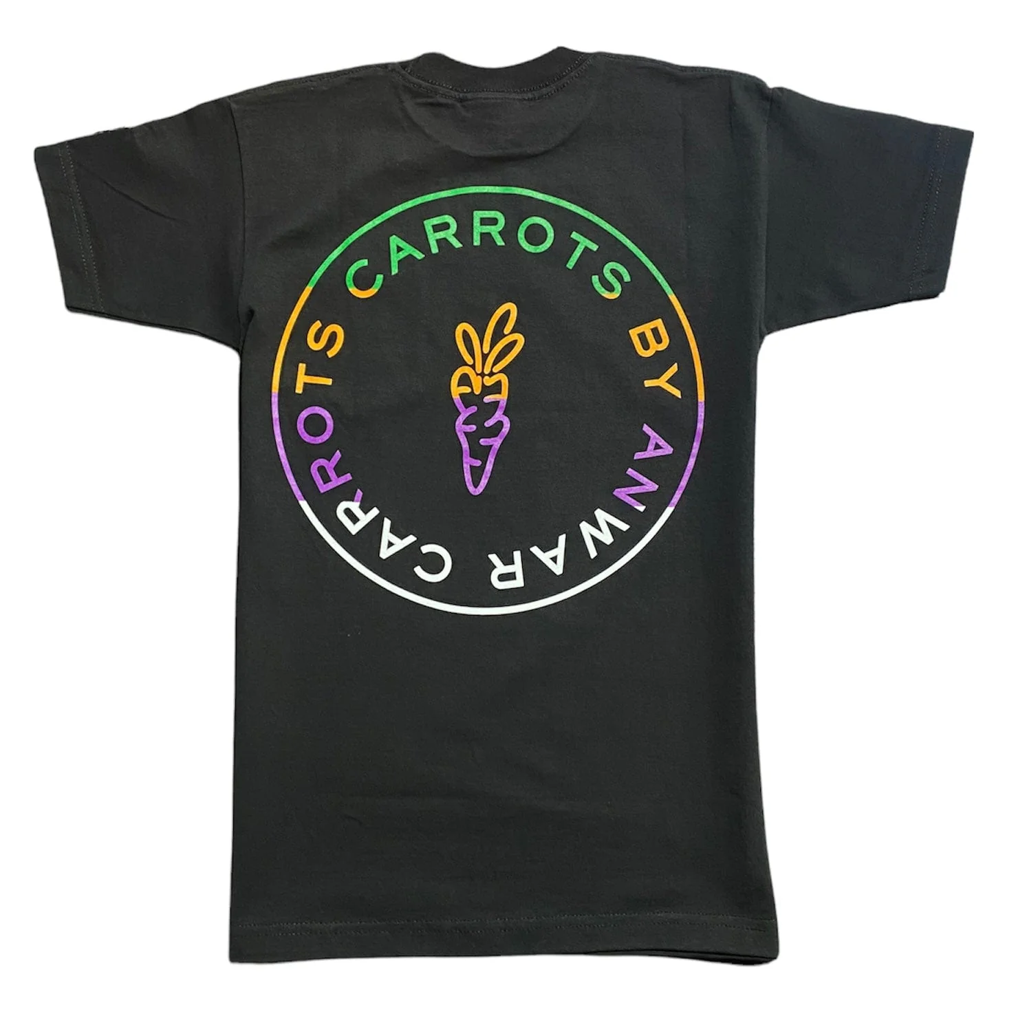 Carrots Circle Logo Pocket Tee (Black) CRT22-26 - Image 2