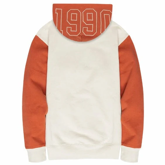 Carrots Established Color Block Hoodie (Cream/Orange) - Image 2