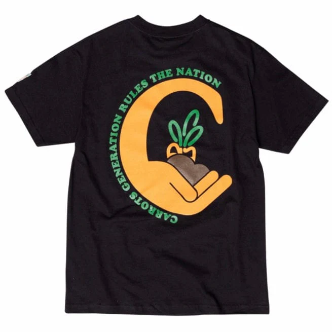 Carrots The Nation Tee (Black) - Image 2