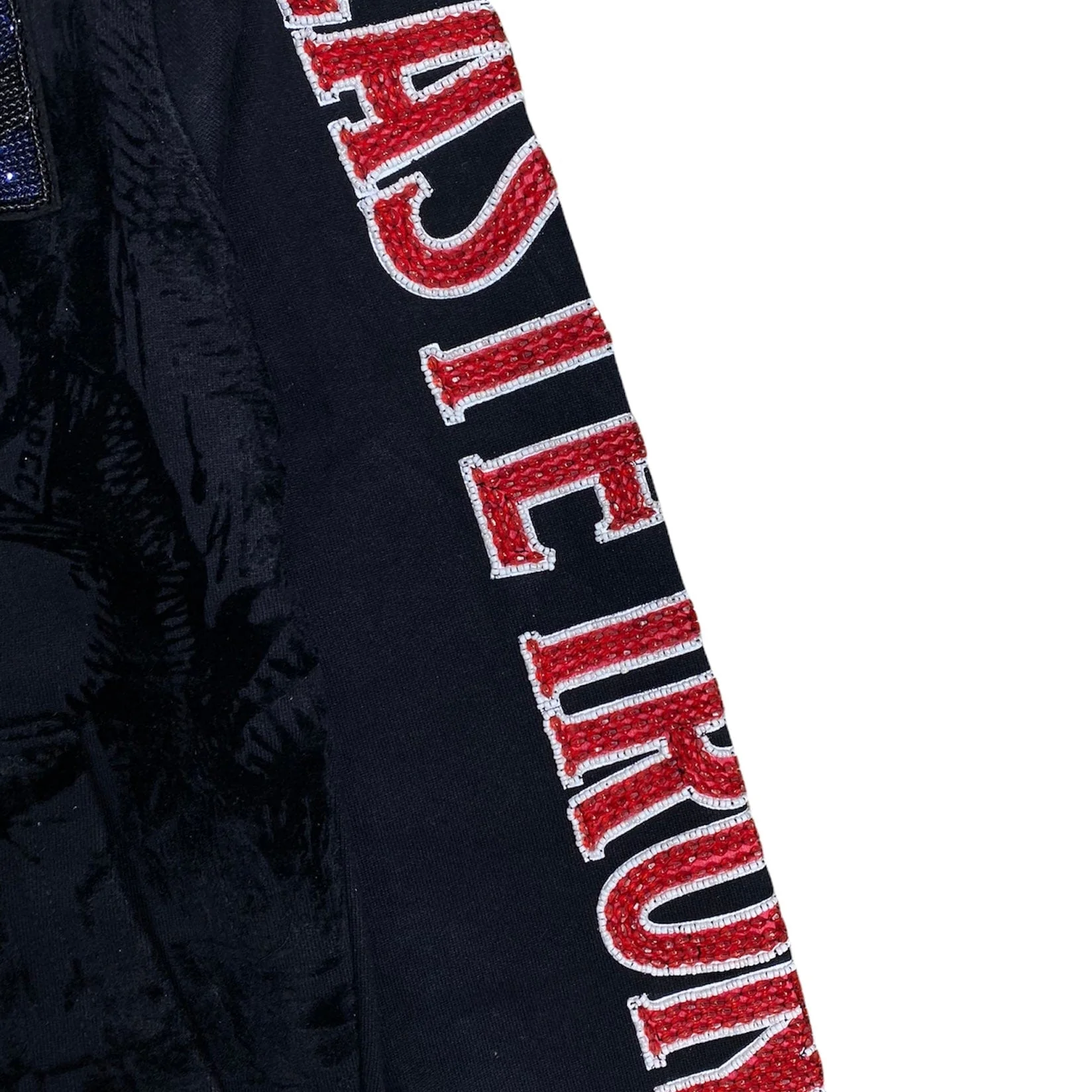 Cast Iron Cheshire Cat Knit Hoodie (Black) CI-KT-017 - Image 2