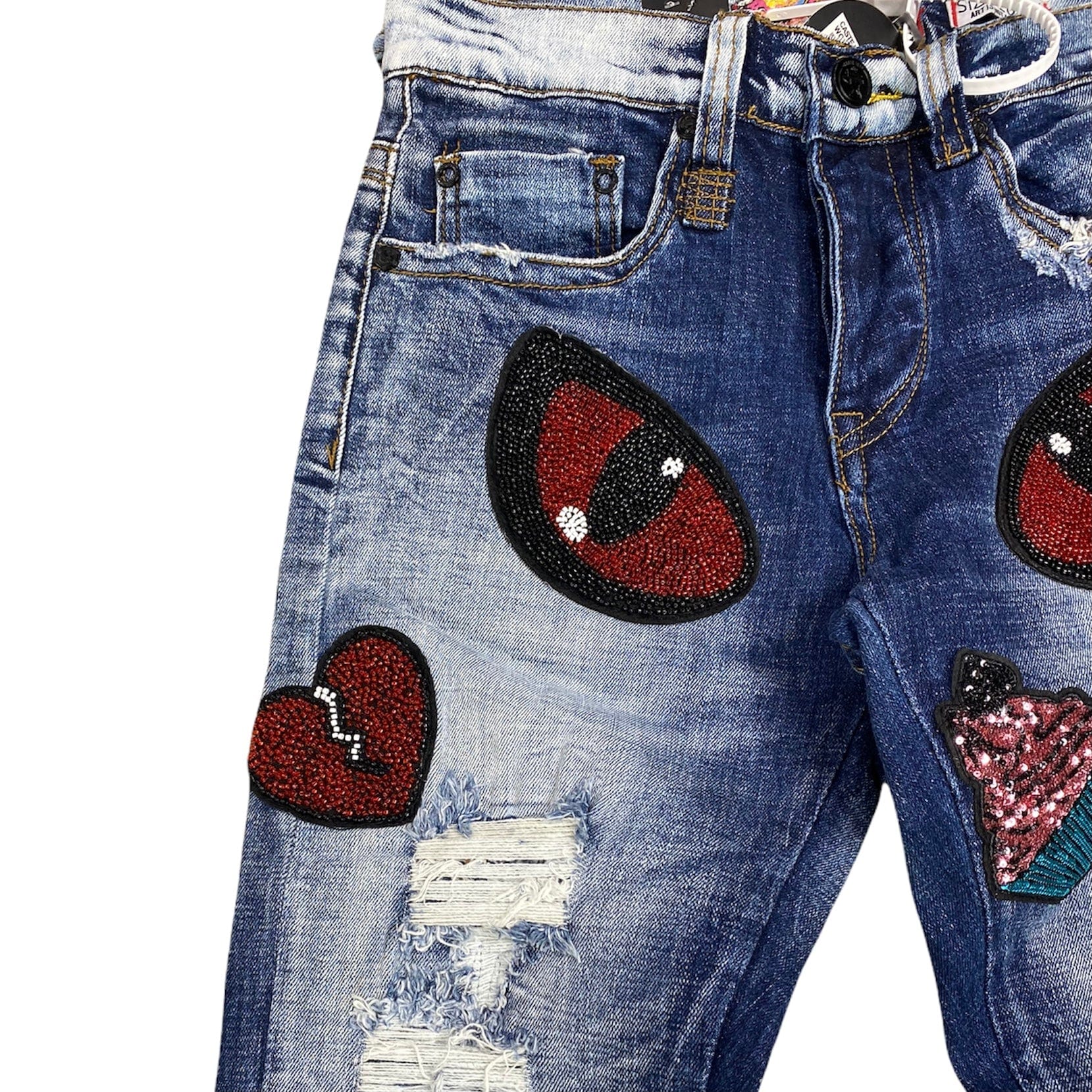 Cast Iron Woven Denim Jean (Indigo) CI-WB-001 - Image 3