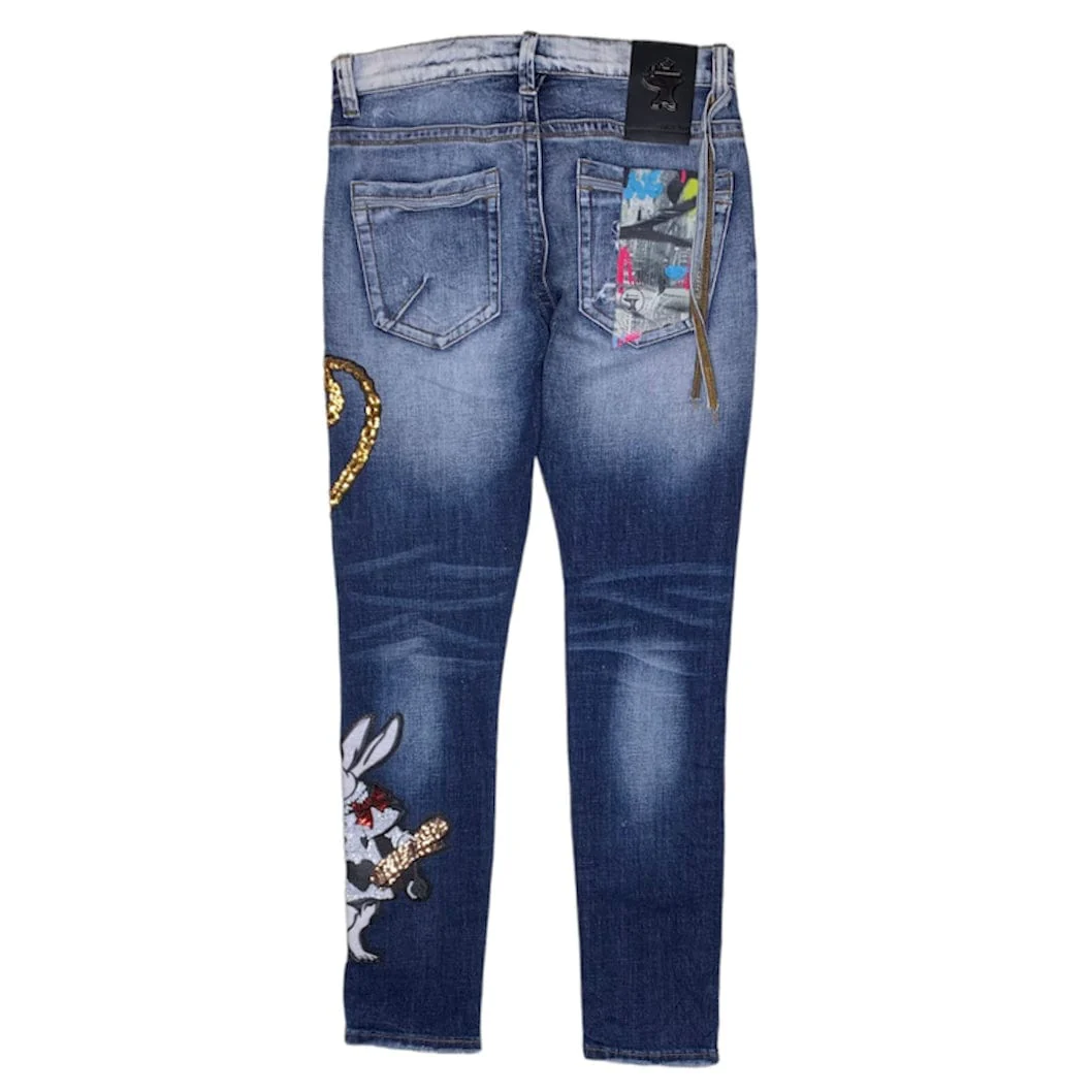 Caste Iron Chester Cat Jean (Indigo) - CIWB001INDIGO - Image 2