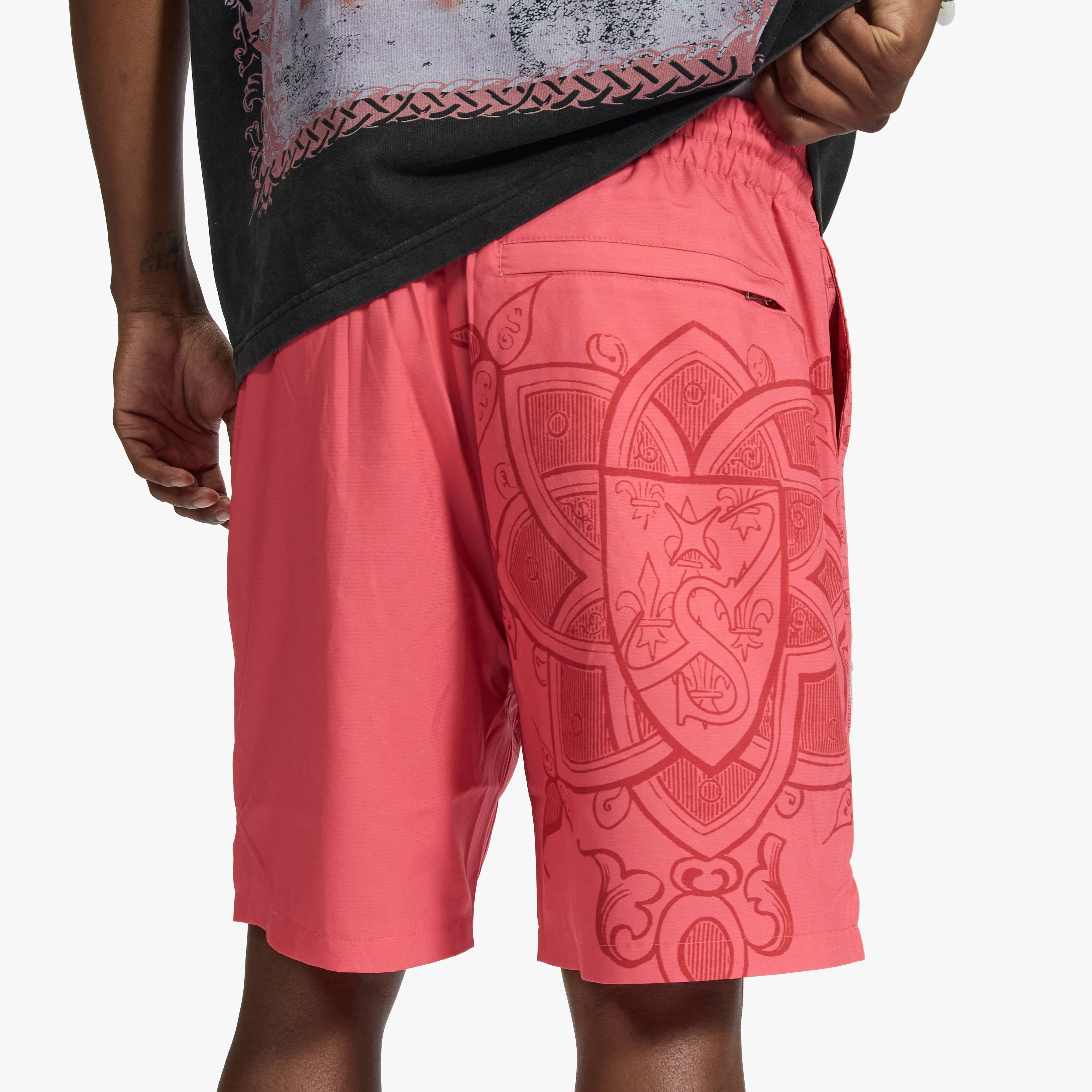 "Chemicum" Poly Shorts (infrared) - Image 2