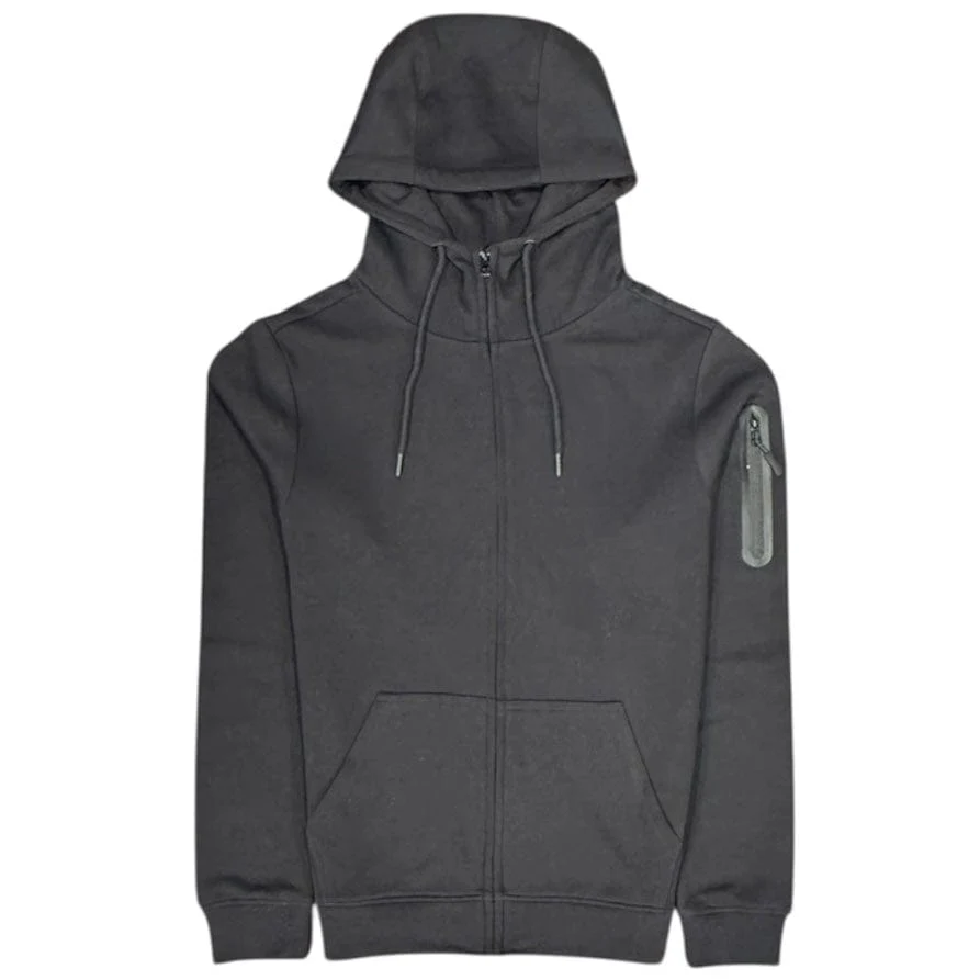 Civilized Basic Double Jersey Tech Hoodie (Black) CV101