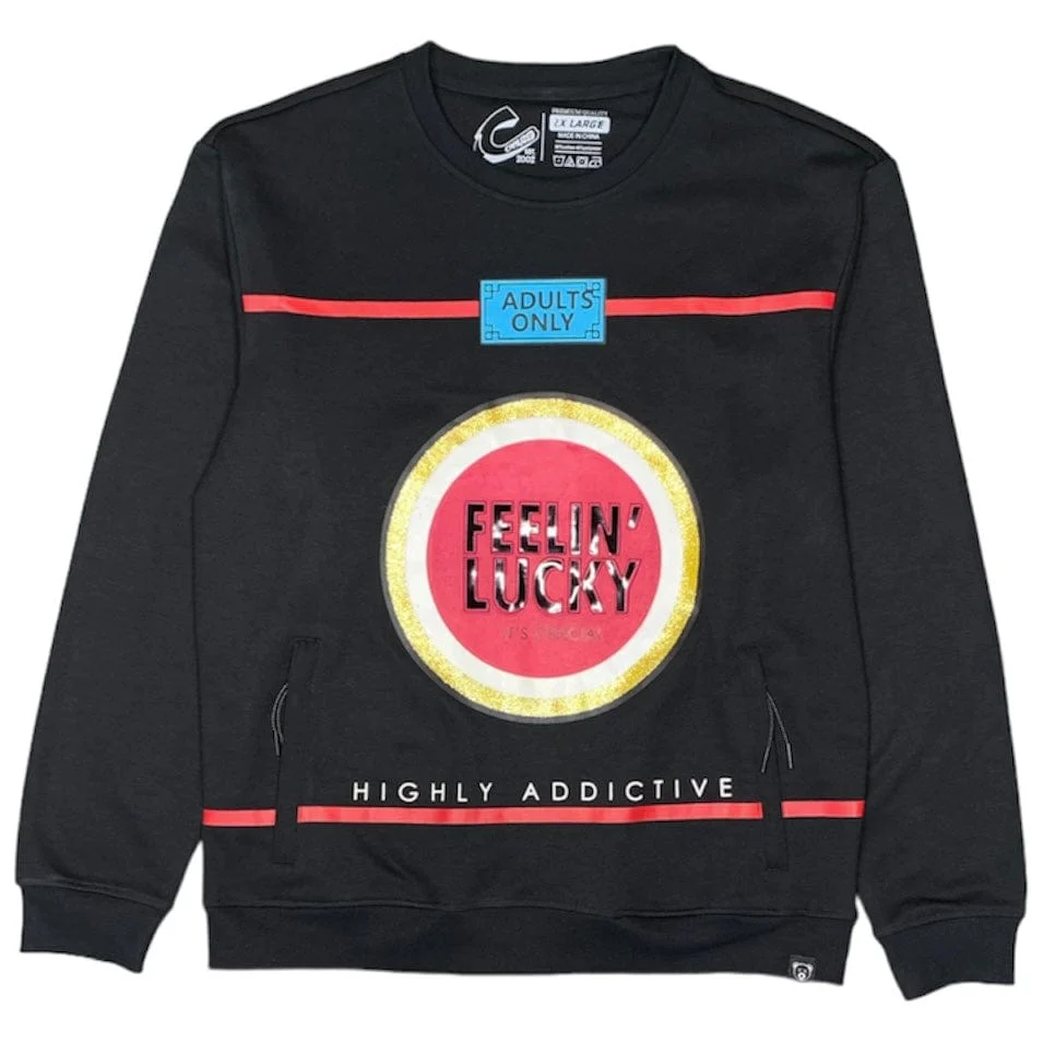 Civilized Feeling Lucky Crewneck Set (Black) - CV1201211BLK - Image 2