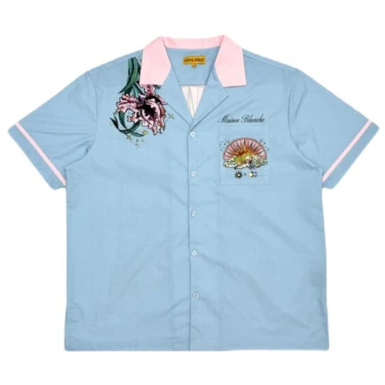 Civilized Maison Blanche Short Set (Light Blue) CZ6312-6313 - Image 5