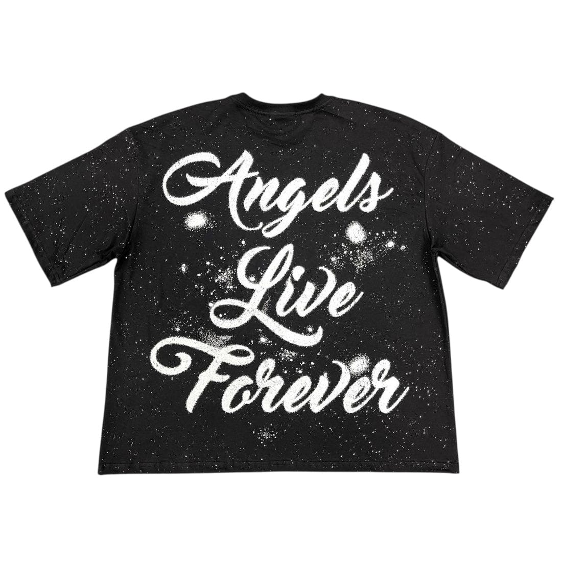 Concept La Angel Forever Boxy Tee (Black) CONT_19 - Image 2